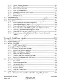 R5S72623P144FP#UZ Datasheet Page 23