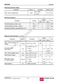 R6002ENDTL Datasheet Page 2