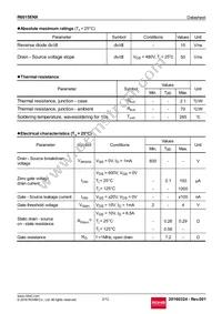 R6015ENX Datasheet Page 2