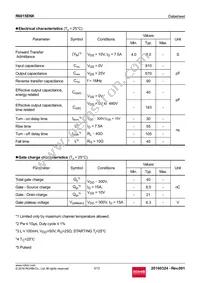 R6015ENX Datasheet Page 3