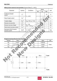 R6015FNX Datasheet Page 4