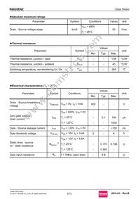 R6020ENZC8 Datasheet Page 2