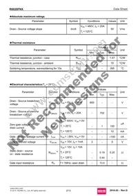 R6020FNX Datasheet Page 2