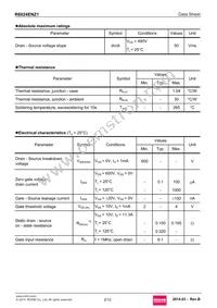 R6024ENZ1C9 Datasheet Page 2