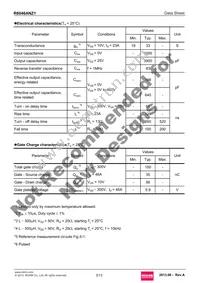 R6046ANZ1C9 Datasheet Page 3