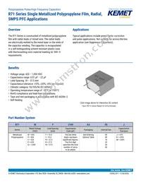 R71QW4220AA00J Datasheet Cover