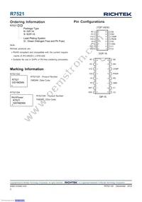 R7521GS Datasheet Page 2