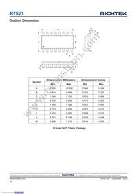 R7521GS Datasheet Page 12