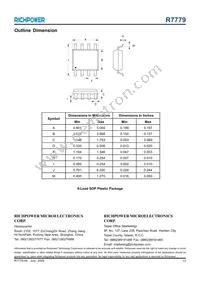 R7779AGS Datasheet Page 13