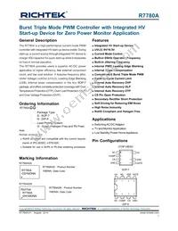 R7780AGS Datasheet Cover