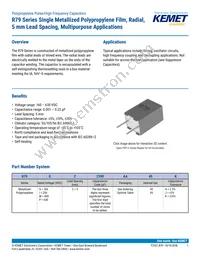 R79PC2100Z340J Datasheet Cover