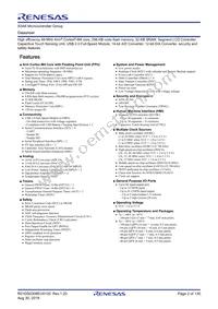 R7FS3A6783A01CNE#AC0 Datasheet Page 2