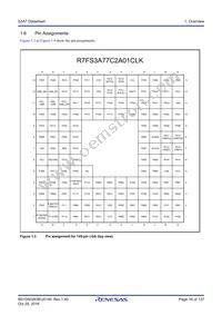 R7FS3A77C2A01CLK#AC1 Datasheet Page 16