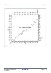 R7FS3A77C2A01CLK#AC1 Datasheet Page 17