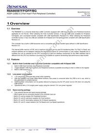 R8A66597DFP#RB1S Datasheet Page 3