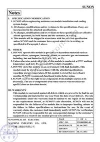 RA001-001999DN Datasheet Page 6