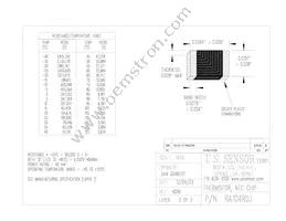 RA104R0J Datasheet Cover