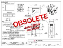 RA111C112R Datasheet Cover