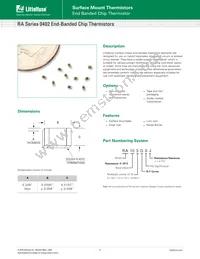 RA402L0J Datasheet Cover