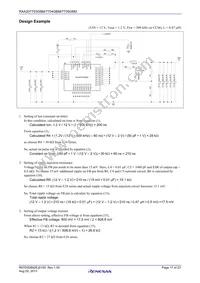 RAA207705GBM#HC0 Datasheet Page 17