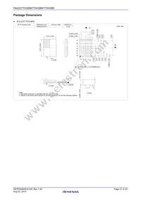 RAA207705GBM#HC0 Datasheet Page 21