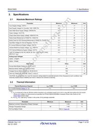 RAA2108252GLG#AG0 Datasheet Page 11