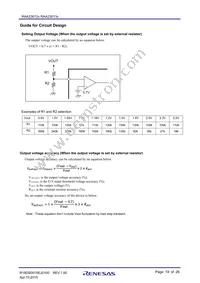 RAA230132GSB#HA0 Datasheet Page 19