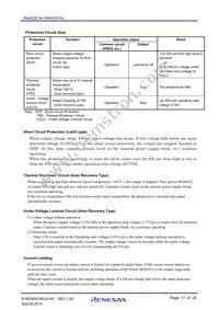 RAA230152GSB#HA0 Datasheet Page 17