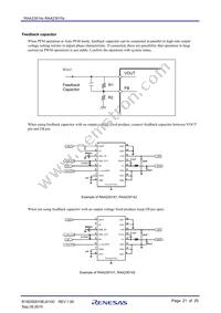 RAA230152GSB#HA0 Datasheet Page 21