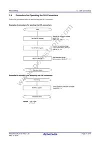 RAA730502DFP#AC0 Datasheet Page 21