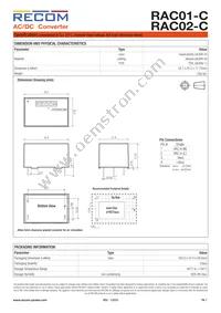 RAC01-24SC Datasheet Page 7