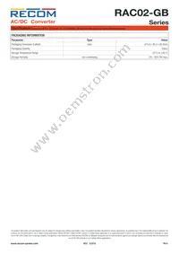 RAC02-24SGB Datasheet Page 6