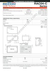 RAC04-09SC Datasheet Page 4