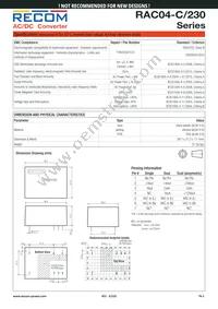 RAC04-12DC/230 Datasheet Page 5