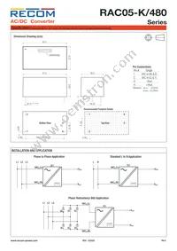 RAC05-05SK/480 Datasheet Page 6