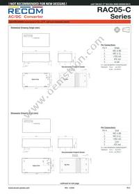 RAC05-15DC/W Datasheet Page 5