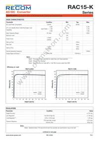RAC15-05SK Datasheet Page 2