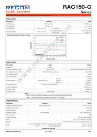 RAC150-48SG/ENC Datasheet Page 3