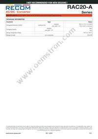 RAC20-0515TA-ST Datasheet Page 5