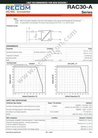 RAC30-0515TA-E-ST Datasheet Page 3