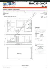 RAC35-05SG/OF Datasheet Page 5