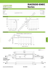 RACD150-48-ENEC Datasheet Page 2