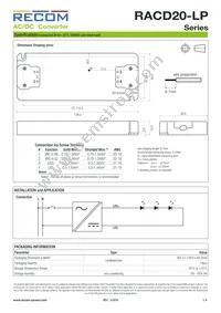 RACD20-700-LP Datasheet Page 4
