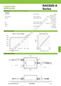 RACD25-2100A Datasheet Page 2