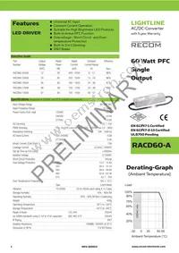 RACD60-4200A Datasheet Cover