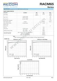 RACM65-05S-ST Datasheet Page 2