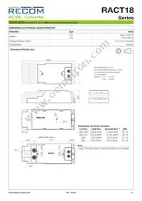 RACT18-1400 Datasheet Page 4