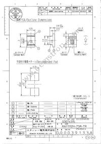 RAY1112H-75M-TR Datasheet Cover