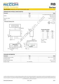 RB-243.3D/HP Datasheet Page 7