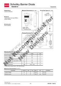 RB060M-40TR Datasheet Cover
